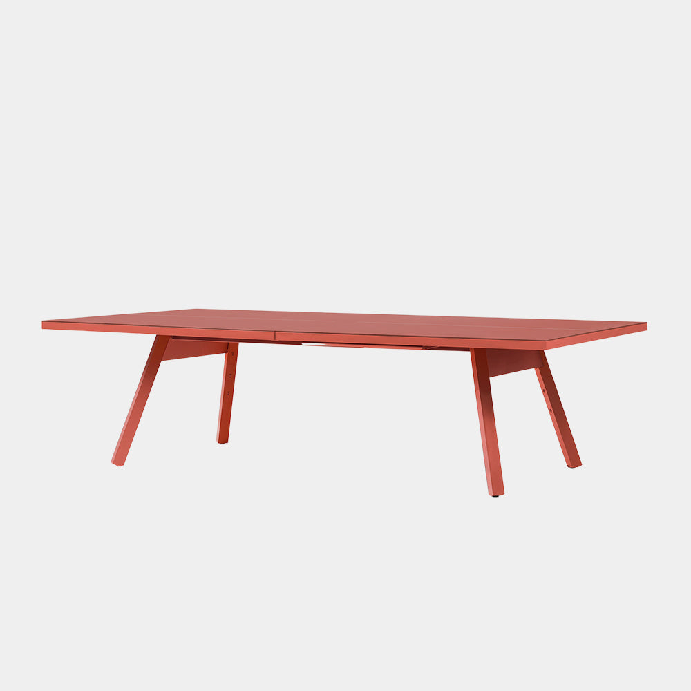 You and Me Monochrome Ping Pong Table Terracotta