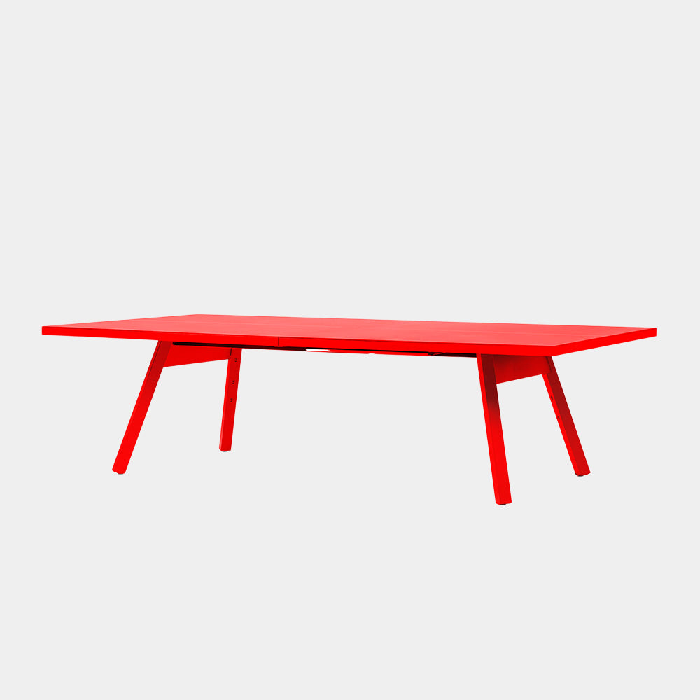 You and Me Monochrome Ping Pong Table Traffic Red