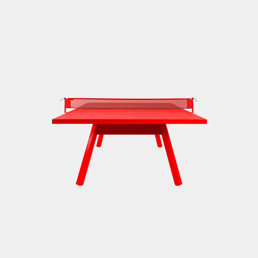 You and Me Monochrome Ping Pong Table Traffic Red