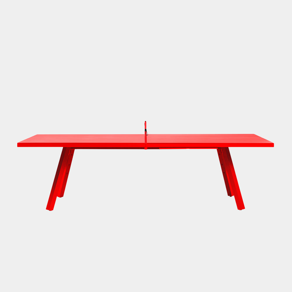 You and Me Monochrome Ping Pong Table Traffic Red