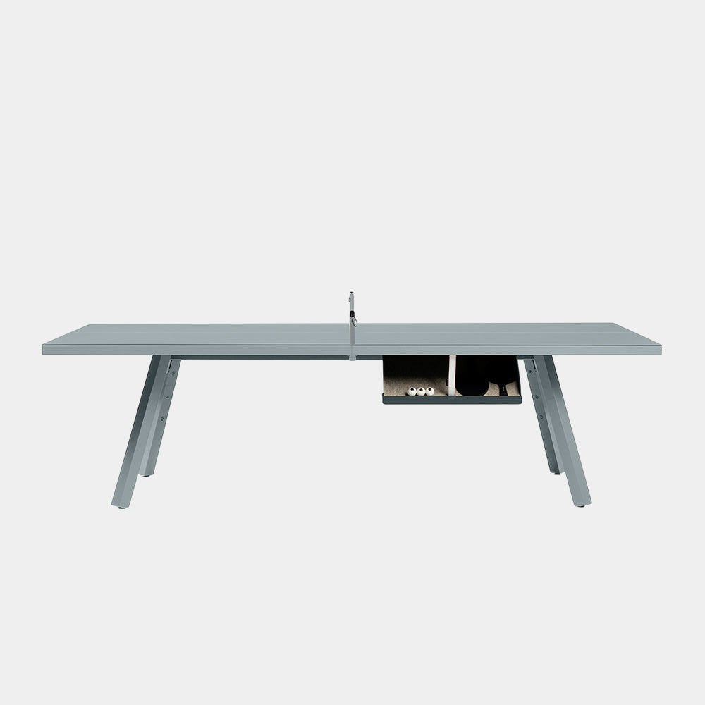 You and Me Monochrome Ping Pong Table Window Grey