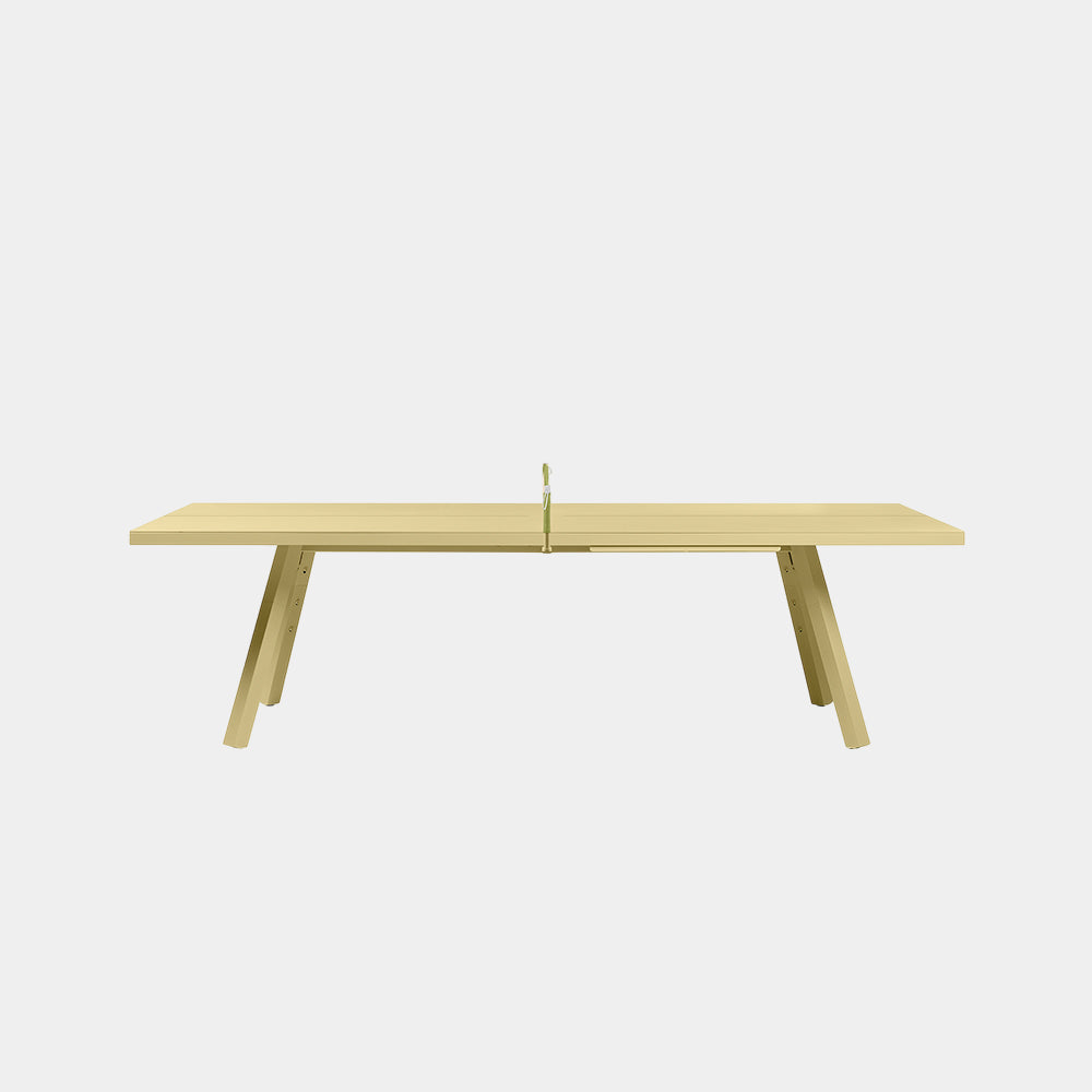 You and Me Monochrome Ping Pong Table Green Beige