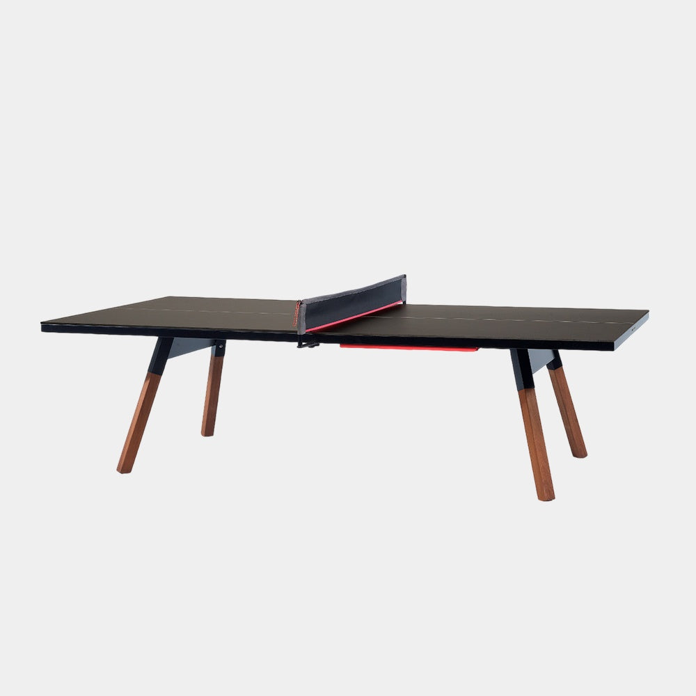 You and Me Ping pong Table Standard Jet Black