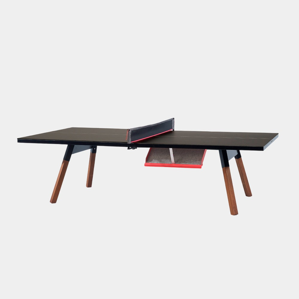 You and Me Ping pong Table Standard Jet Black