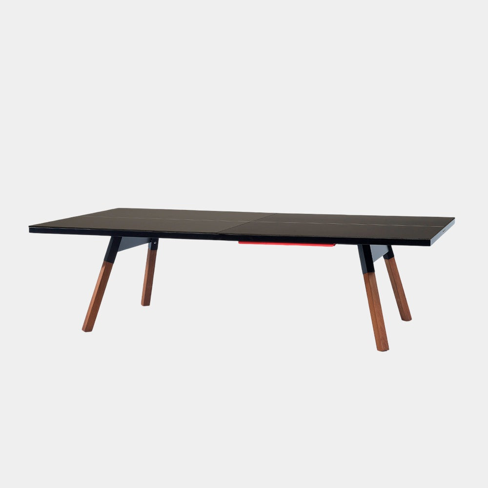 You and Me Ping pong Table Standard Jet Black
