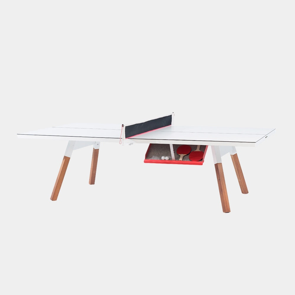 You and Me Ping pong Table Standard Traffic White
