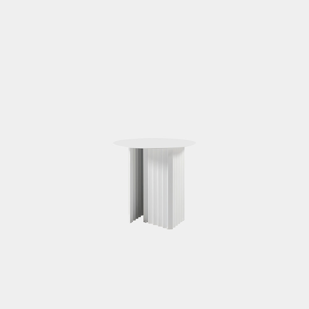 Plec Round Table Small Traffic White