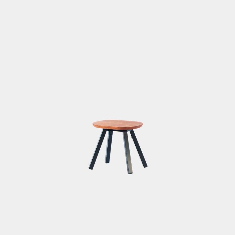 You and Me Bench Iroko Black Length 50 cm