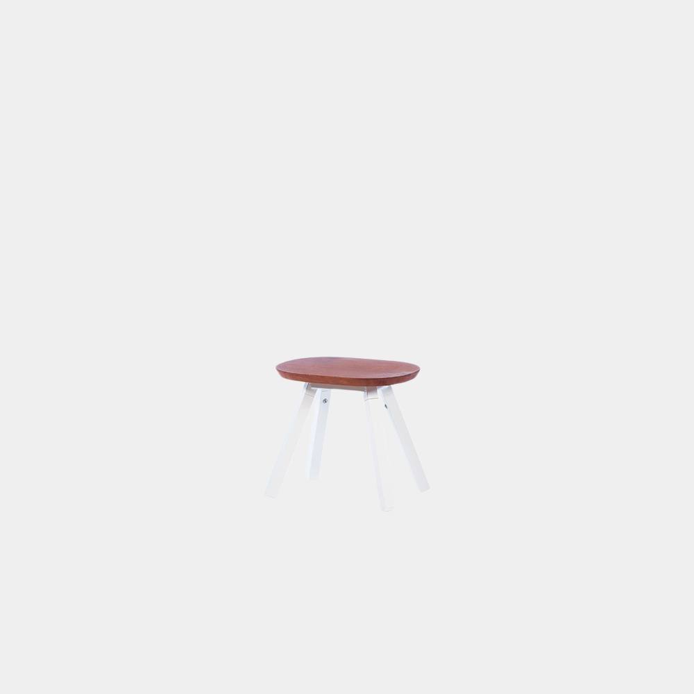 You and Me Bench Iroko White Length 50 cm