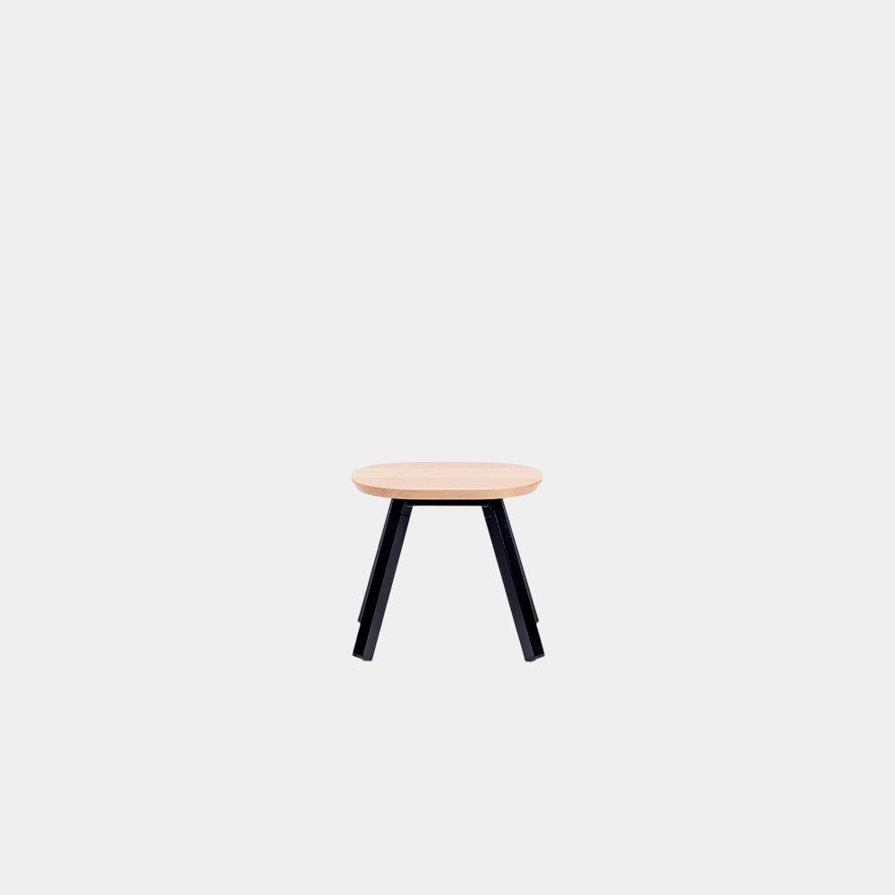 You and Me Bench Oak Black Length 50 cm