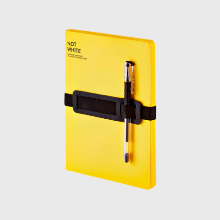 Not White/Light Yellow Notebook L