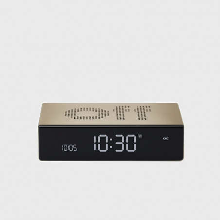 Despertador Flip Premium - Gold