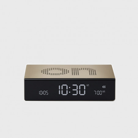 Flip Premium Alarm clock - Aluminium