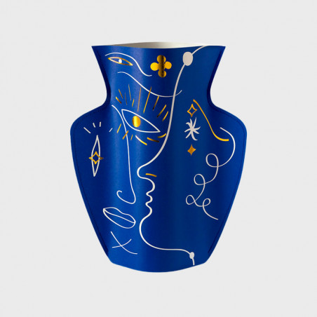 Paper Vase Jaime Hayon - Blue