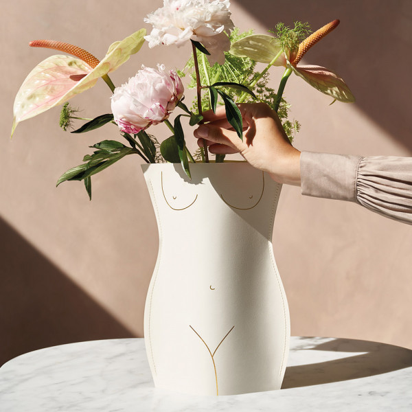 Shop Paper Vase Venus Ivory