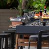 RS Barcelona RS MAX Dining football table in black finish