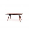 You and Me indoor design ping pong table in walnut finish from RS Barcelona