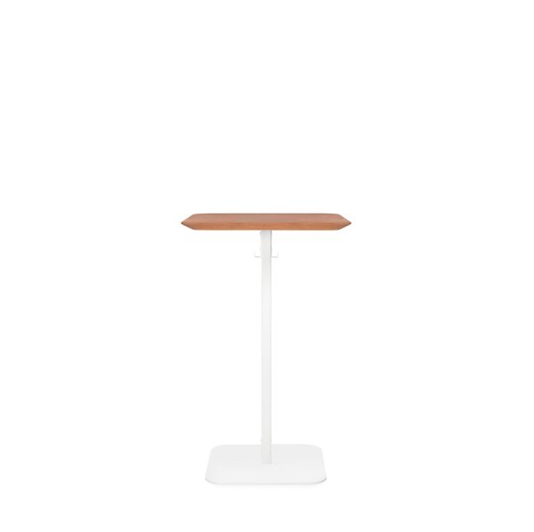 B-Around table square in iroko finish from RS Barcelona