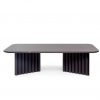 Plec table large in black marble finish from RS Barcelona