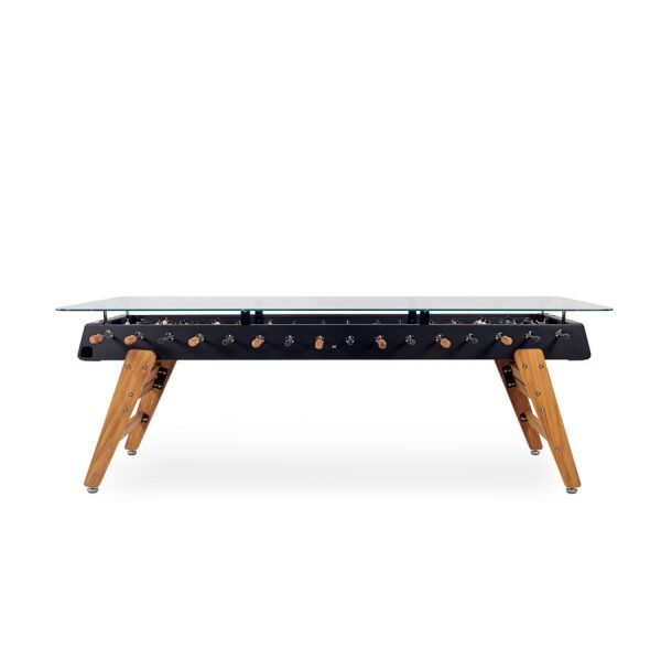 RS MAX Dining football table design in black colour from RS Barcelona