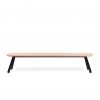You and Me bench 220 in oak finish from RS Barcelona
