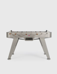 RS2 football table design in inox colour from RS Barcelona