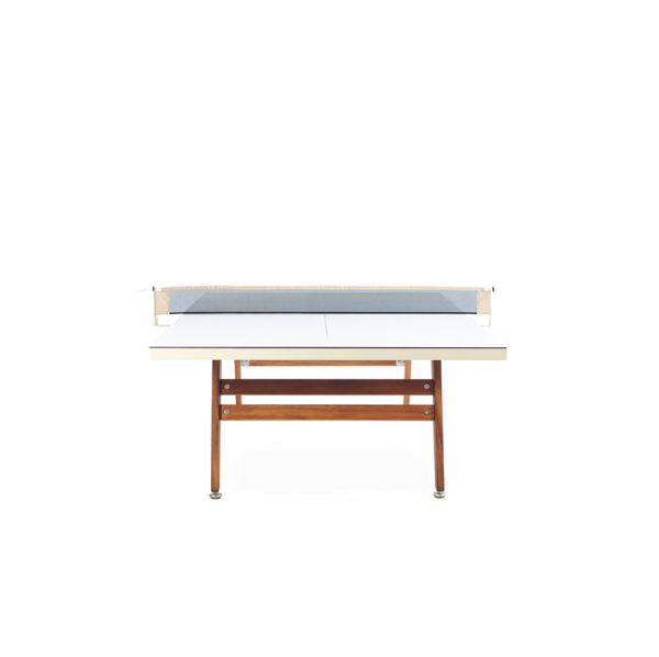 RS#PingPong Stationary ping pong design table in white colour from RS Barcelona