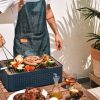 RS Barcelona Mon Oncle portable and table top barbecue in blue colour