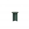 RS Barcelona Plec occasional table small marble in green colour