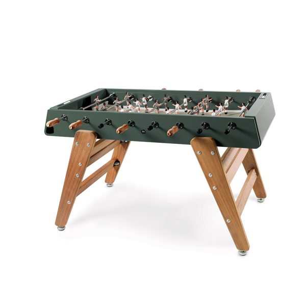 RS Barcelona RS3 Wood football table in green color