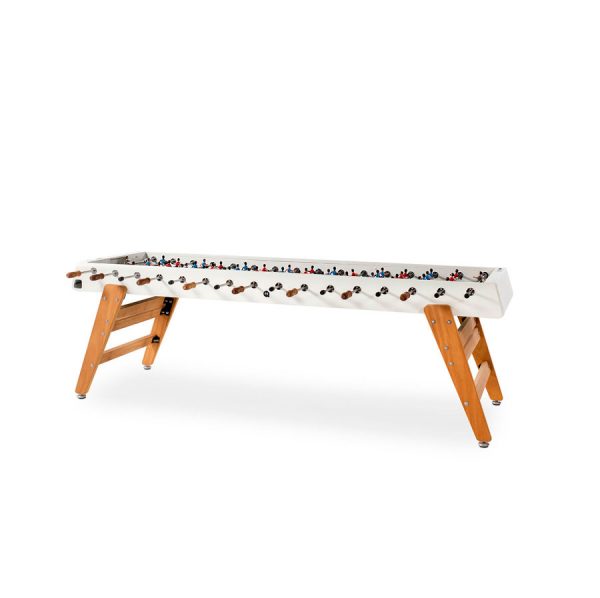 RS#Wood MAX football table design in white colour from RS Barcelona