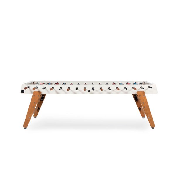 RS#Wood MAX football table design in white colour from RS Barcelona