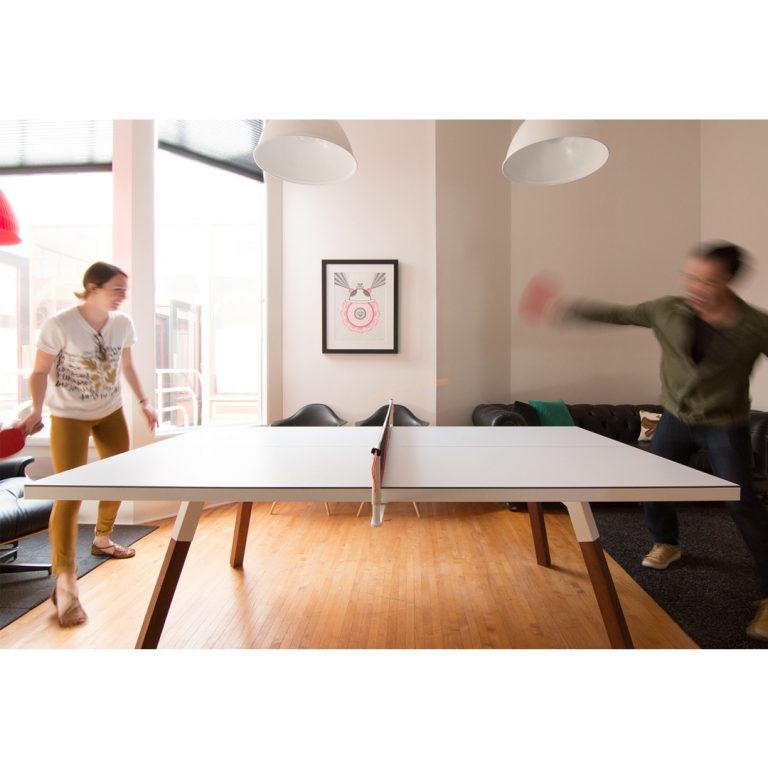 The RS Barcelona You and Me ping pong table at Farm Design Studio in Los Angeles