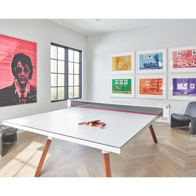 RS Barcelona You and Me ping pong table at a private residence in New Jersey.