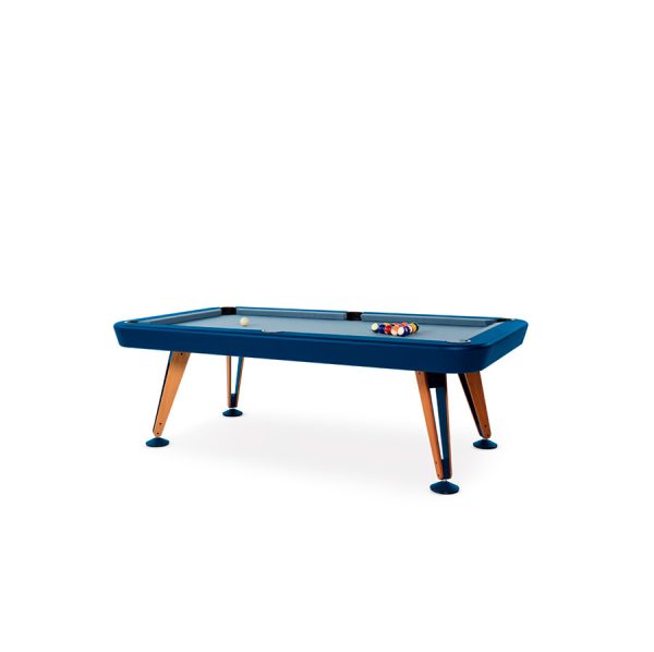 RS Barcelona Diagonal luxury pool table in blue